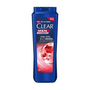 Clear Hızlı Stil 2n1 Erkek Şampuan 350 Ml - Thumbnail