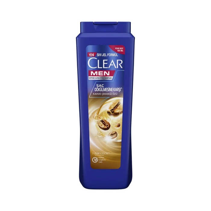 Clear Kahve Çekirdeği Erkek Şampuan 350 Ml