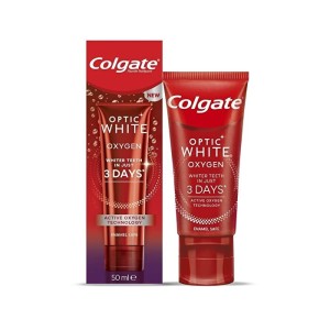 Colgate - Colgate Optic White Oxygen Beyazlatıcı Aktif Oksijen Teknolojisi Diş Macunu 50 Ml