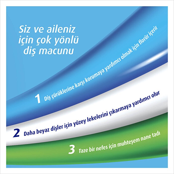 Colgate Üçlü Etki Diş Macunu 125 Ml + 125 Ml 2'li Paket