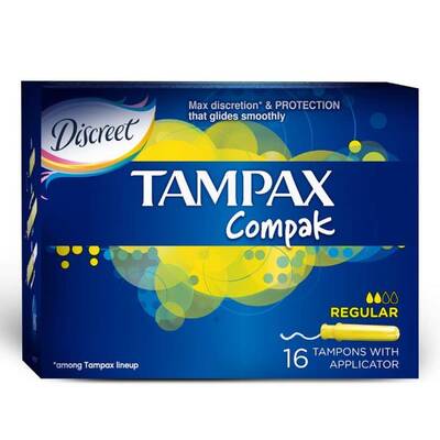 Discreet Tampax Tampon Normal 16'lı - 1