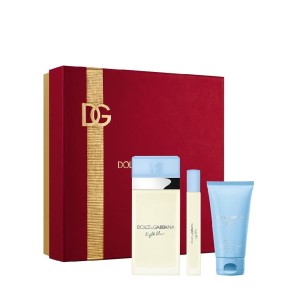 Dolce&Gabbana Light Blue Kadın Parfüm Edt 100 Ml + Body Cream 50 Ml + Edt 10 Ml Set - Dolce & Gabbana