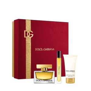 Dolce&Gabbana The One Kadın Parfüm Edp 75 Ml + Body Lotion 50 Ml + Edp 10 Ml Set - Dolce & Gabbana