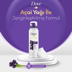 Dove Acai Yağı Duş Köpüğü 200 Ml - Thumbnail