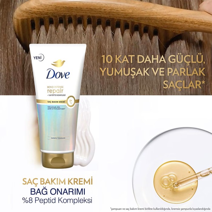 Dove Bond Intense Repair Saç Bakım Kremi 170 Ml - 3