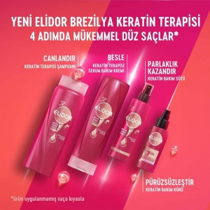 Elidor Brezilya Keratin Terapisi Serum Bakım Kremi 350 Ml - Thumbnail