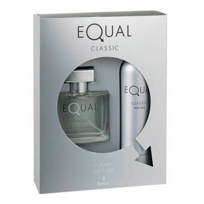 Equal for Men Classic Erkek Parfüm Edt 75 Ml + Deodorant 150 Ml Set