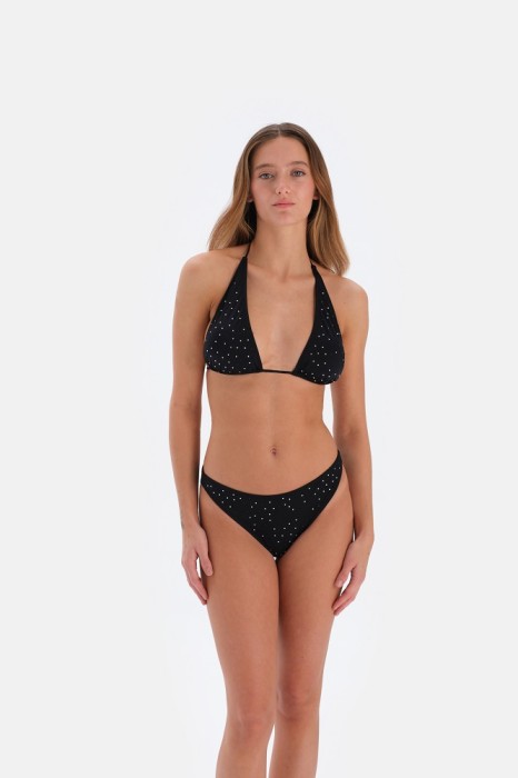 Eros Mayo 3328BK Üçgen Bikini Takım Siyah 38