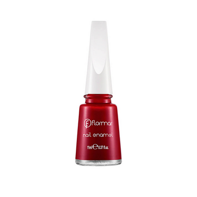 Flormar Nail Enamel Oje 128 Bordeaux Scream - 1