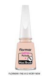 Flormar Oje Nail Enamel 012 Ivory New 