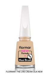 Flormar Oje Nail Enamel 246 Cream Silk New 