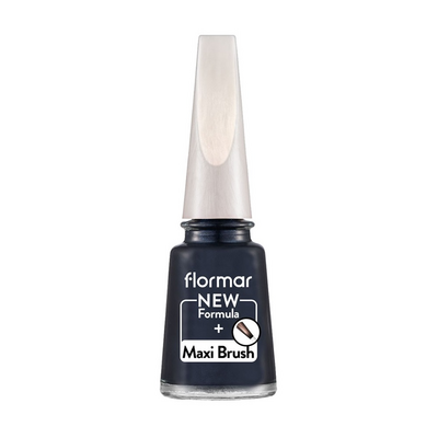 Flormar Oje Nail Enamel 398 Blue Black - 1