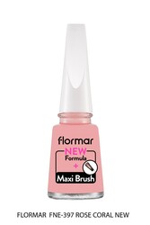 Flormar Oje Pearly PL397 Rose Coral New 