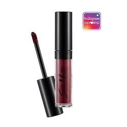 Flormar - Flormar Silk Matte Liquid Lipstick Ruj 08 Dark Violet