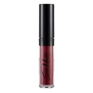 Flormar - Flormar Silk Matte Liquid Lipstick Ruj 08 Dark Violet