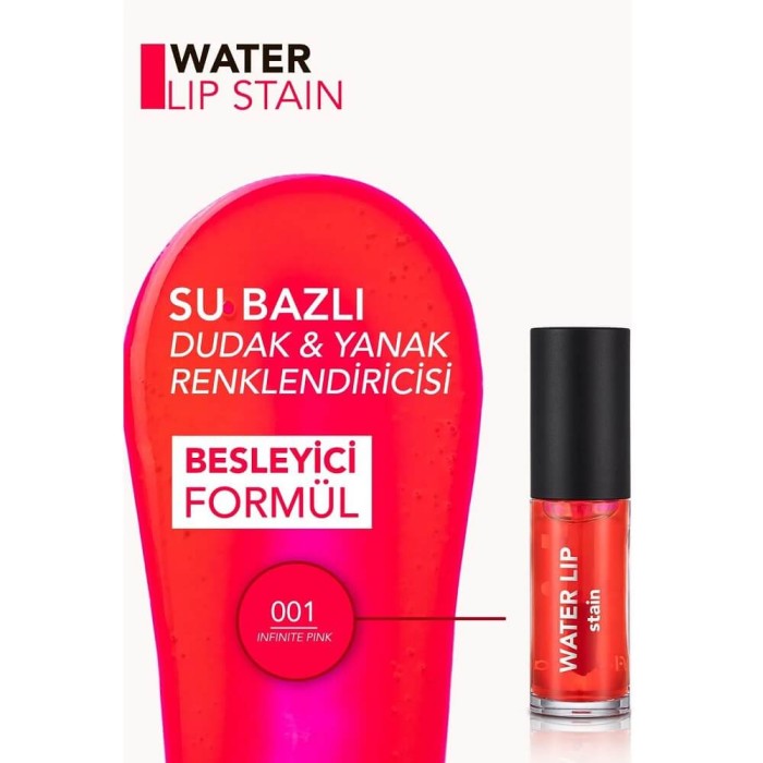 Flormar Su Bazlı Dudak Renklendiricisi 001 Infinite Pink 6.4 Ml