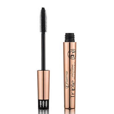 Flormar Triple Action Mascara Black