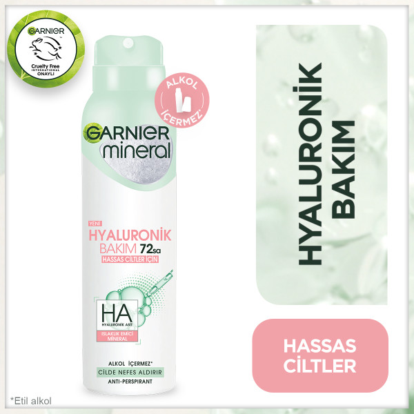 Garnier Mineral Hyaluronik Bakım Deo Spray 150 Ml - 2