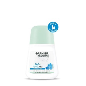 Garnier Mineral Saf&Temiz Kadın Roll-On 50 Ml - Garnier Cilt