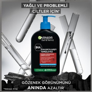 Garnier Saf&Temiz Kömür Temizleme Jeli 200 Ml - Thumbnail