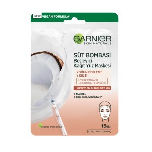 Garnier Cilt - Garnier Süt Bombası Besleyici Kağıt Yüz Maskesi Hindistan Cevizi 28 Gr