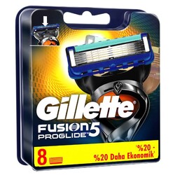 Gillette Fusion Proglide Yedek Tıraş Bıçağı 8'li - Thumbnail