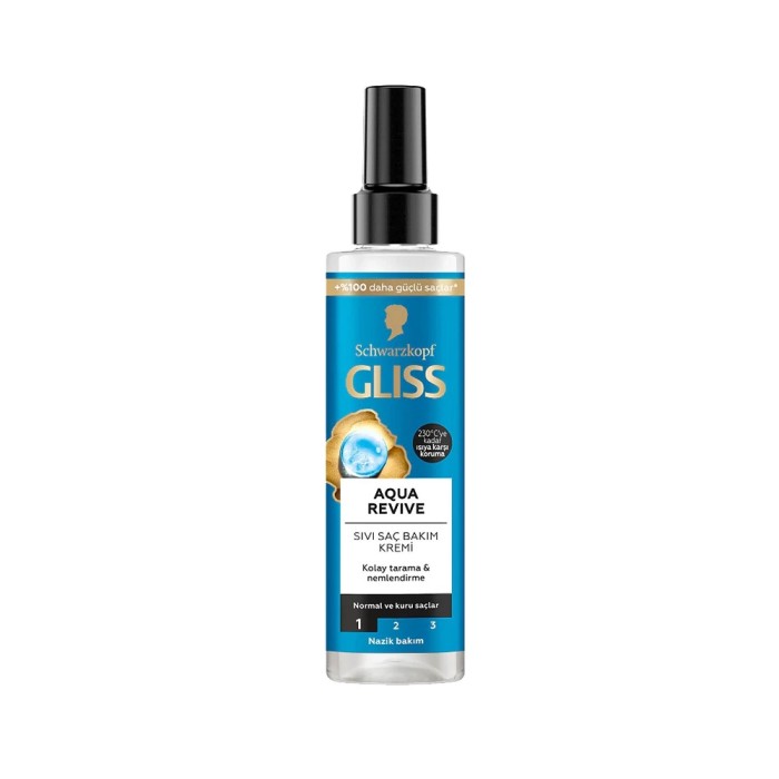 Gliss Aqua Revive Sıvı Saç Kremi 200 Ml