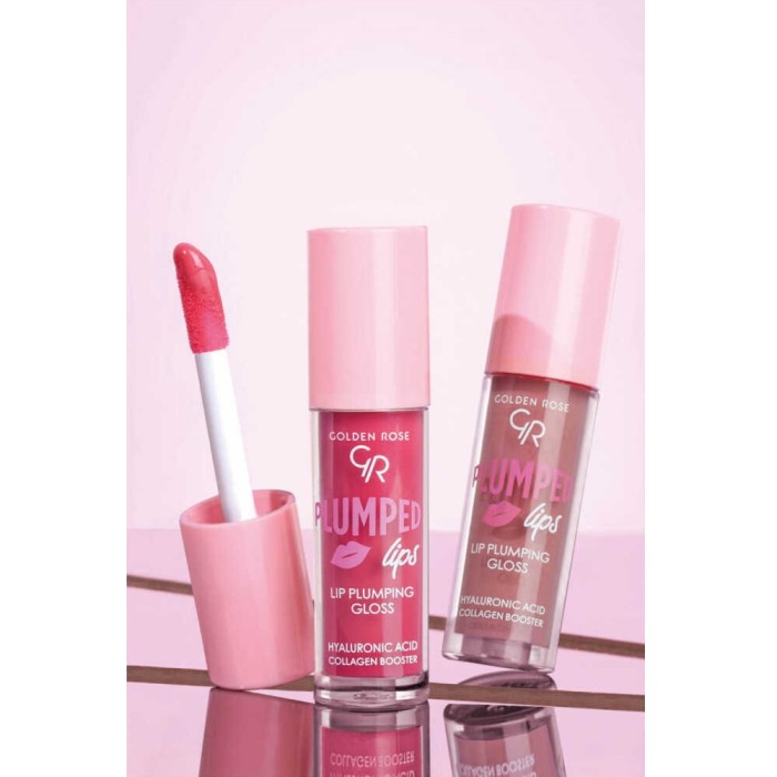 Golden Rose Plumped Lips Lip Plumping Gloss 201