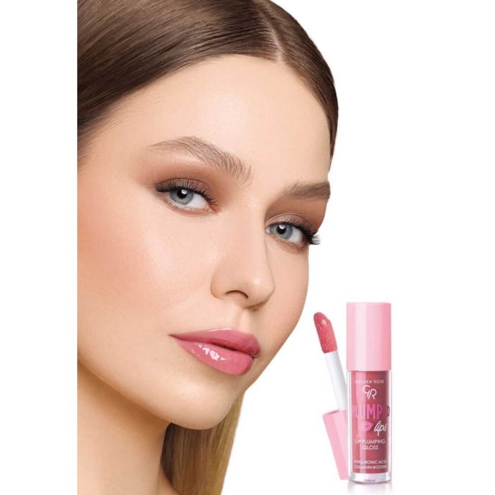 Golden Rose Plumped Lips Lip Plumping Gloss 201