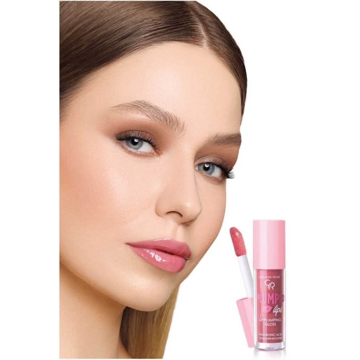 Golden Rose Plumped Lips Lip Plumping Gloss 205