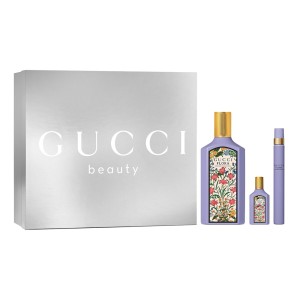 Gucci - Gucci Flora Gorgeous Magnolia Kadın Parfüm Edp 100 Ml+Edp 5 Ml+Edp 10 Ml Set