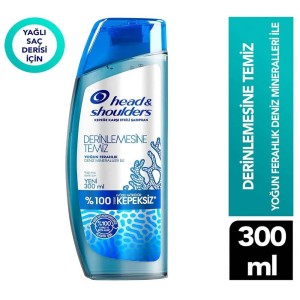 Head & Shoulders Derinlemesine Temiz Saç Derisi Detoksu Şampuan 300 Ml - Thumbnail