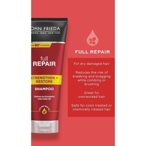 John Frieda Full Repair Hassas ve Hasar Görmüş Saçlar İçin Onarıcı Şampuan 250 Ml - Thumbnail