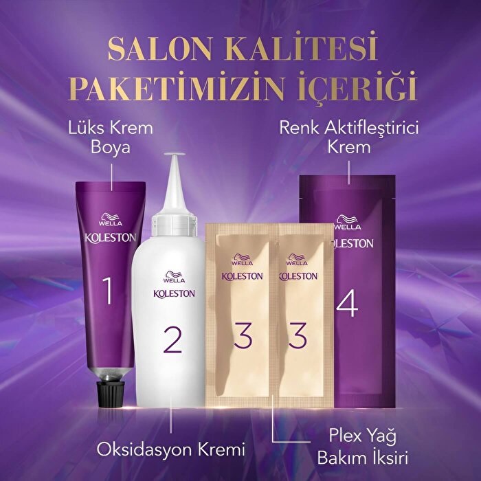 Koleston Supreme İnci Küllü Kumral 7/18 Saç Boyası