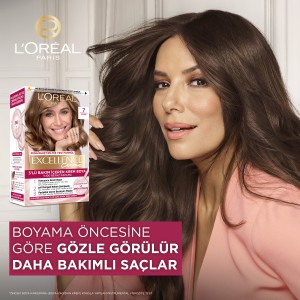 L'Oréal Paris Excellence Creme 7.1 Küllü Kumral Saç Boyası - Thumbnail