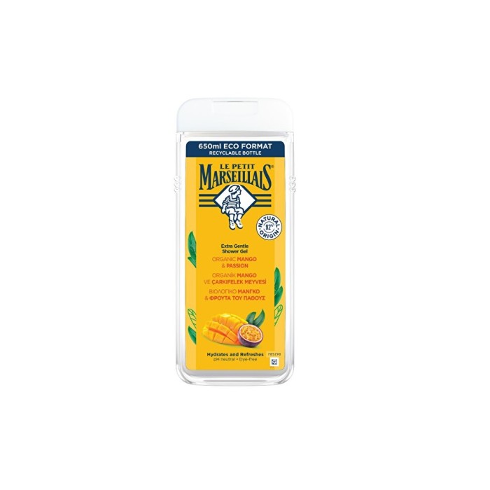 Le Petit Marseillais Organik Mango ve Çarkıfelek Meyvesi Duş Jeli 650 Ml