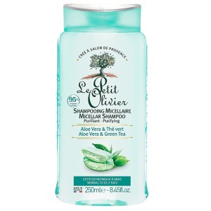 Le Petit Olivier - Le Petit Olivier Aloe Vera&Yeşil Çaylı Yağlı Saçlar İçin Şampuan 250 Ml