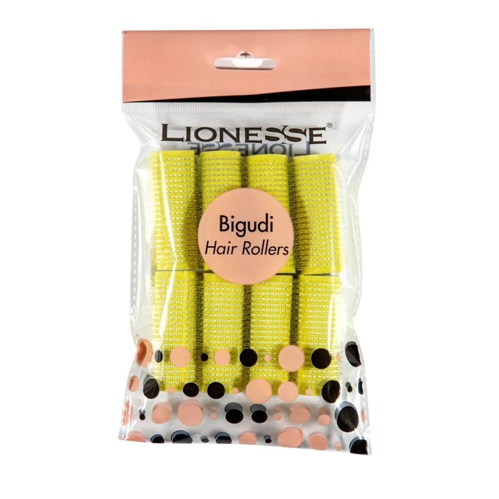 Lionesse Bigudi 1111 Sarı 8'li Paket