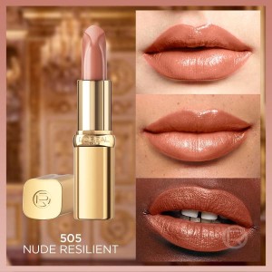 L'Oréal Paris Color Riche Saten Bitişli Ruj 505 Nude Resilient - Thumbnail