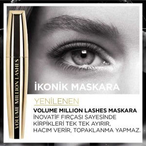 L'Oréal Paris Ekstra Volume Collagen Million Lashes Mascara - Thumbnail