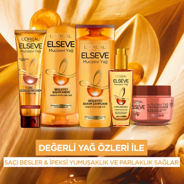 L'Oréal Paris Elseve 6 Mucizevi Yağ Besleyici Maske 300 Ml