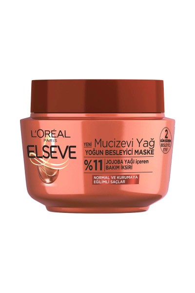 L'Oréal Paris Elseve 6 Mucizevi Yağ Besleyici Maske 300 Ml