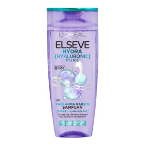 Elseve - L'Oréal Paris Elseve Hydra Hyaluron Yağlanma Karşıtı Arındırıcı Şampuan 300 Ml