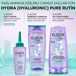 L'Oréal Paris Elseve Hydra Hyaluron Yağlanma Karşıtı Peeling Etkili Saç Derisi Serumu 102 Ml - Thumbnail