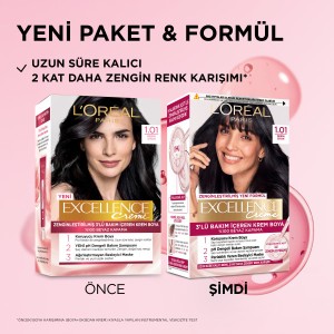 L'Oréal Paris Excellence Creme 1.01 Saç Boyası - Thumbnail