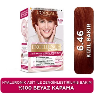 L'Oréal Paris Excellence Creme Saç Boyası 6.46 - Thumbnail