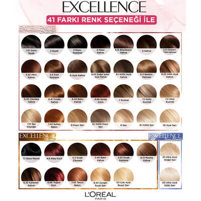 L'Oréal Paris Excellence Creme Saç Boyası 6 Açık Kahve