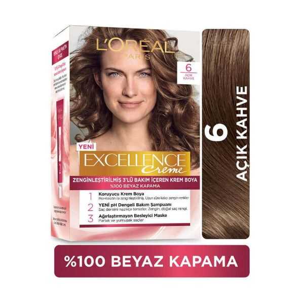 L'Oréal Paris Excellence Creme Saç Boyası 6