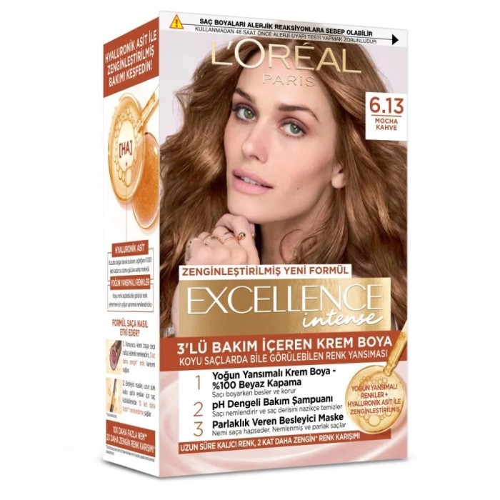 L'Oréal Paris Excellence Intense Creme 6.13 Cool Dark Blonde