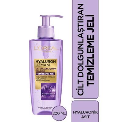 L'Oréal Paris Hyaluron Uzmanı Arındırıcı Temizleme Jeli 200 Ml